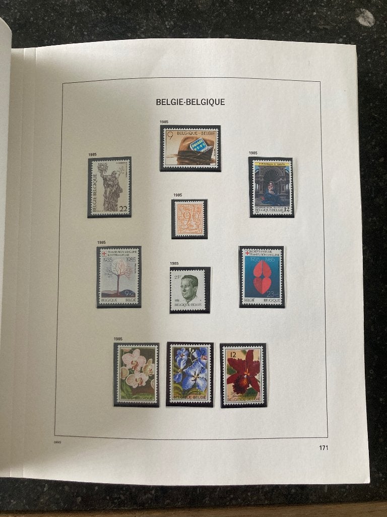 Davo België III 1985 t/m 1999....., Postzegels en Munten, Frankeerzegel, Ophalen of Verzenden, Zonder stempel, Postfris