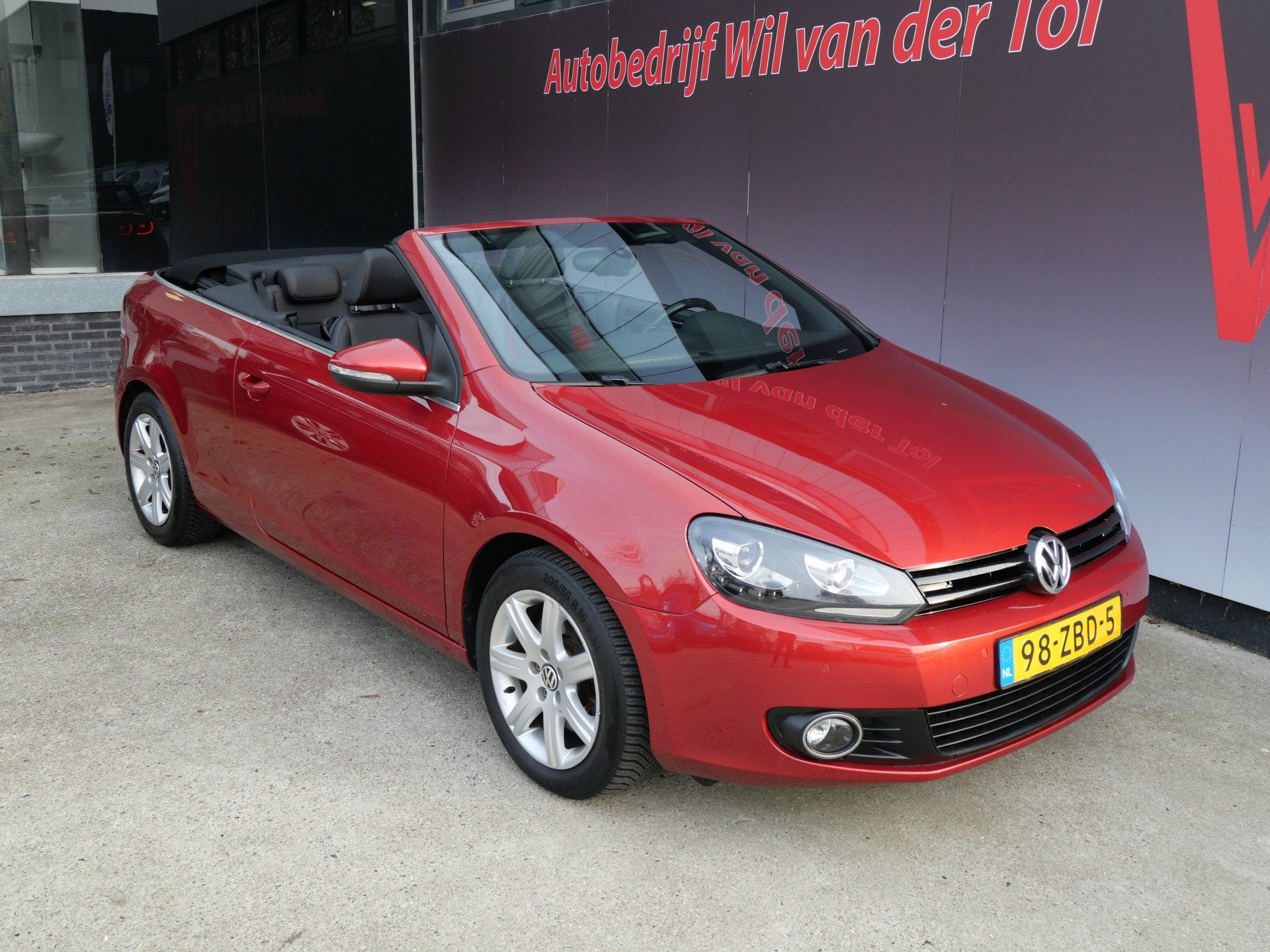 Volkswagen Golf Cabriolet 1.4 TSI AUTOMAAT | CARPLAY | LED |, Auto's, Euro 5, Gebruikt, Zwart, Cabriolet