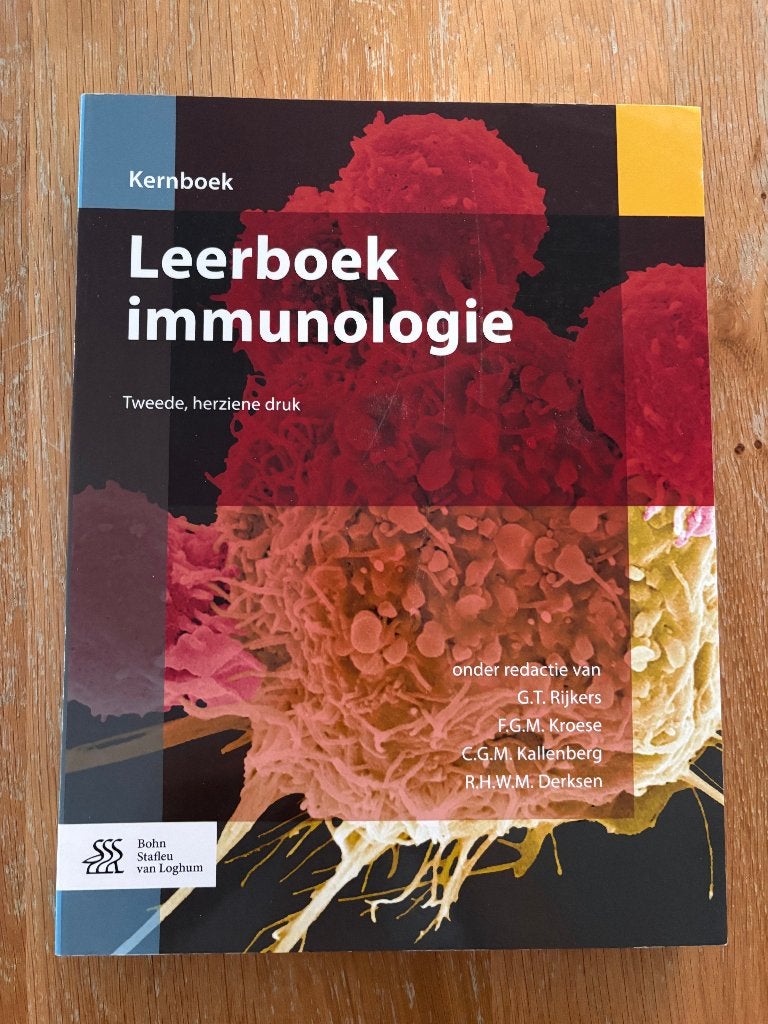 Leerboek immunologie, Boeken, Ophalen, Zo goed als nieuw, Diverse auteurs
