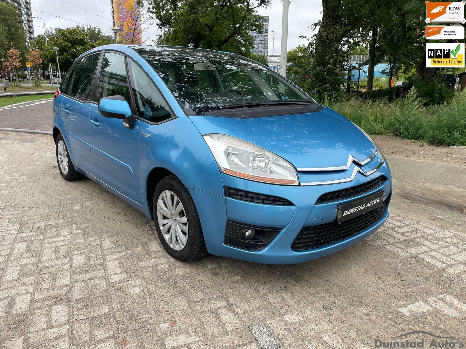 Citroen Picasso Automaat 2.0-16V Ambiance LPG G3 / Clima Ful, Auto's, Gebruikt, 4 cilinders, Blauw, C4 (Grand) Picasso