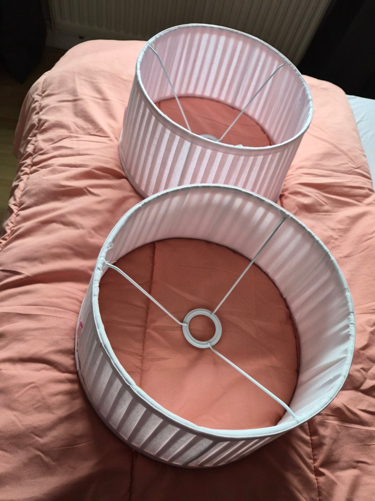 Riviera Maison Lampenkappen, Ophalen of Verzenden, Zo goed als nieuw, Rond, Minder dan 25 cm