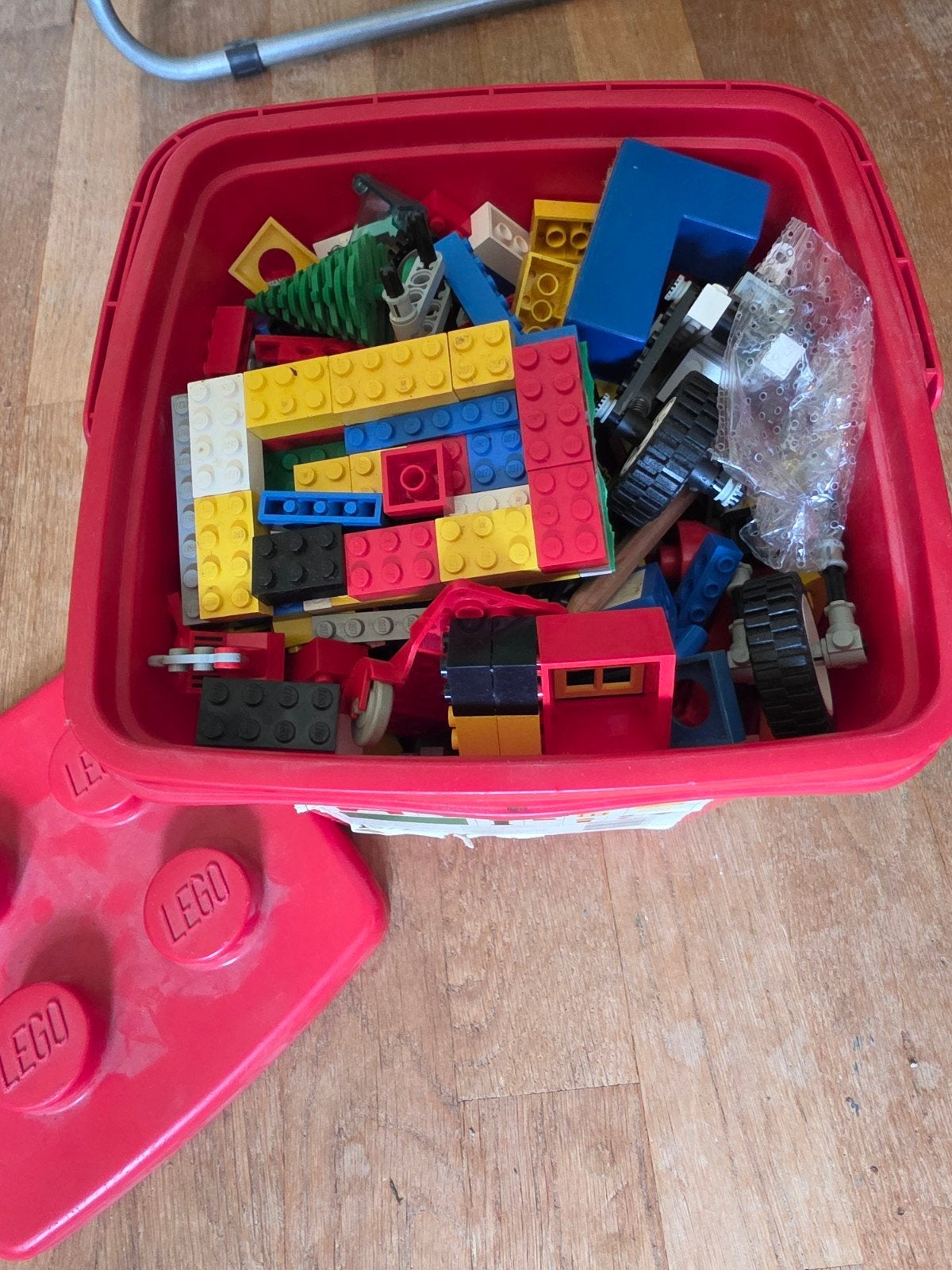 Grote doos met diverse LEGO Basic bouwstenen, Ophalen, Gebruikt, Lego, Losse stenen