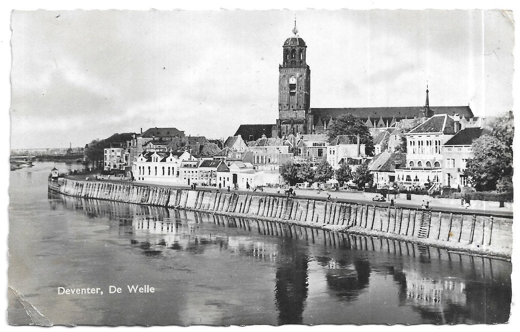 AK Deventer - De Welle, Verzenden, 1940 tot 1960, Gelopen, Overijssel
