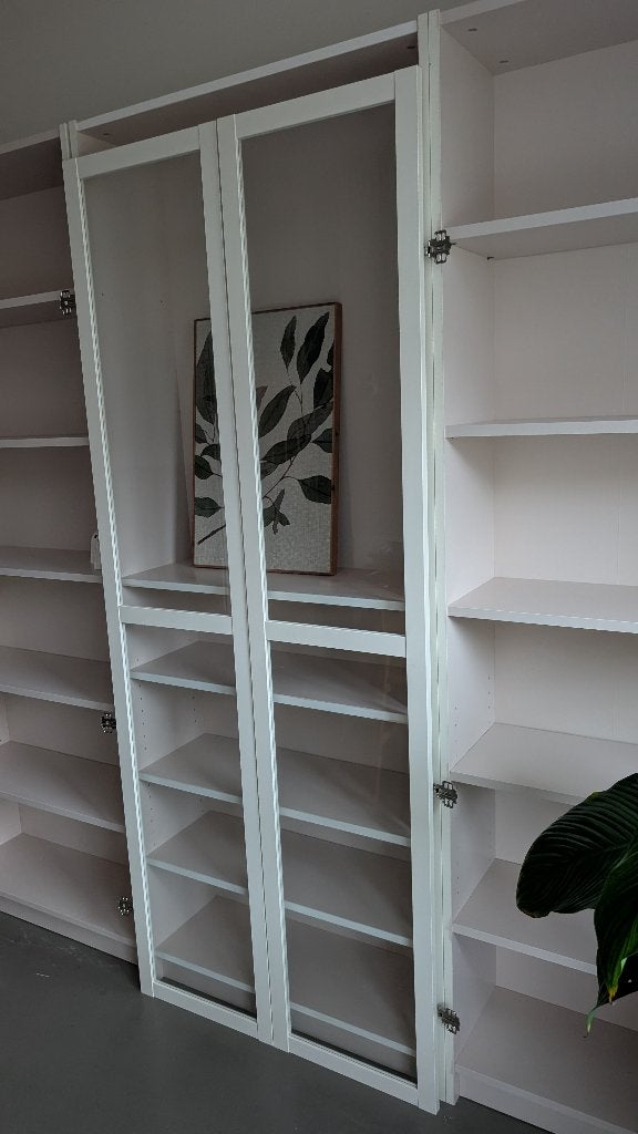 Billy olsbo vitrine deur, Ophalen, Minder dan 50 cm, Minder dan 25 cm, 150 tot 200 cm