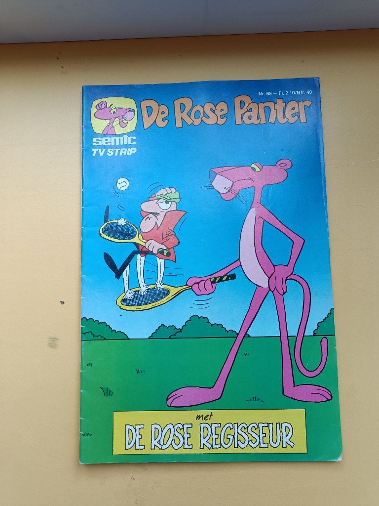 De rose Panter met de rose regiseur, Eén stripboek, Ophalen of Verzenden, Gelezen