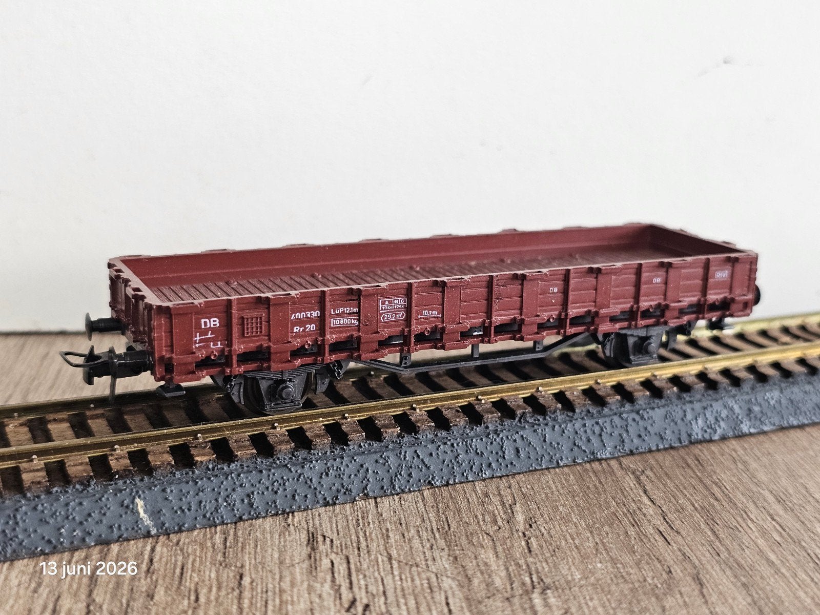 Roco H0 Rongenwagen DB - Modelspoorwagon, Ophalen of Verzenden, Gebruikt, Wagon, Roco
