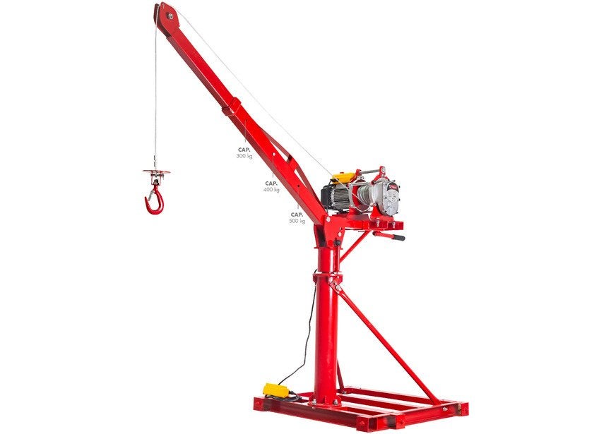 Bouwkraan 500kg 25m elektrisch 230V MW Tools / Nieuw, Auto diversen, Ophalen, Nieuw