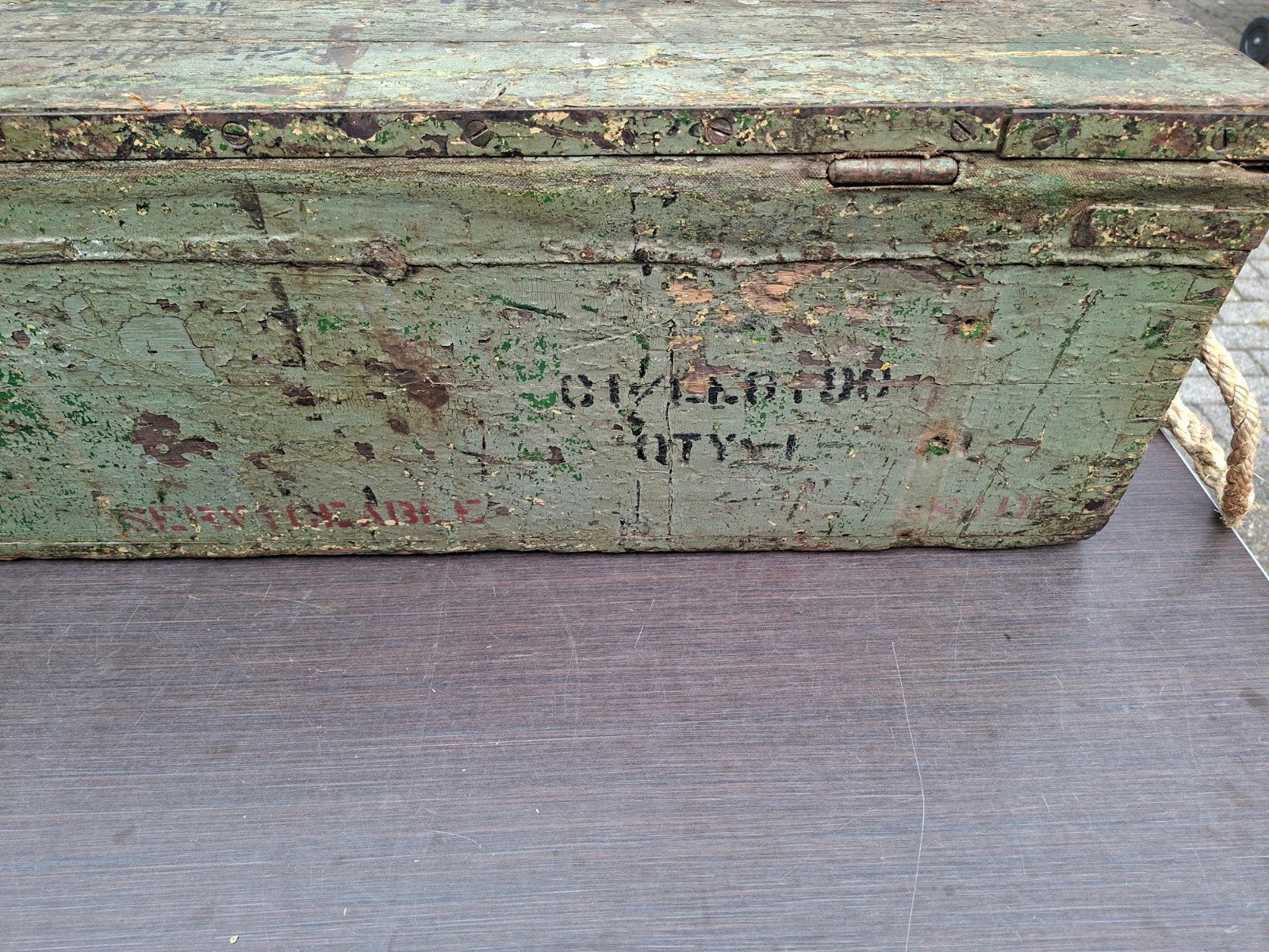 brengun kist, Ophalen, Nederland, Kist of Geocache