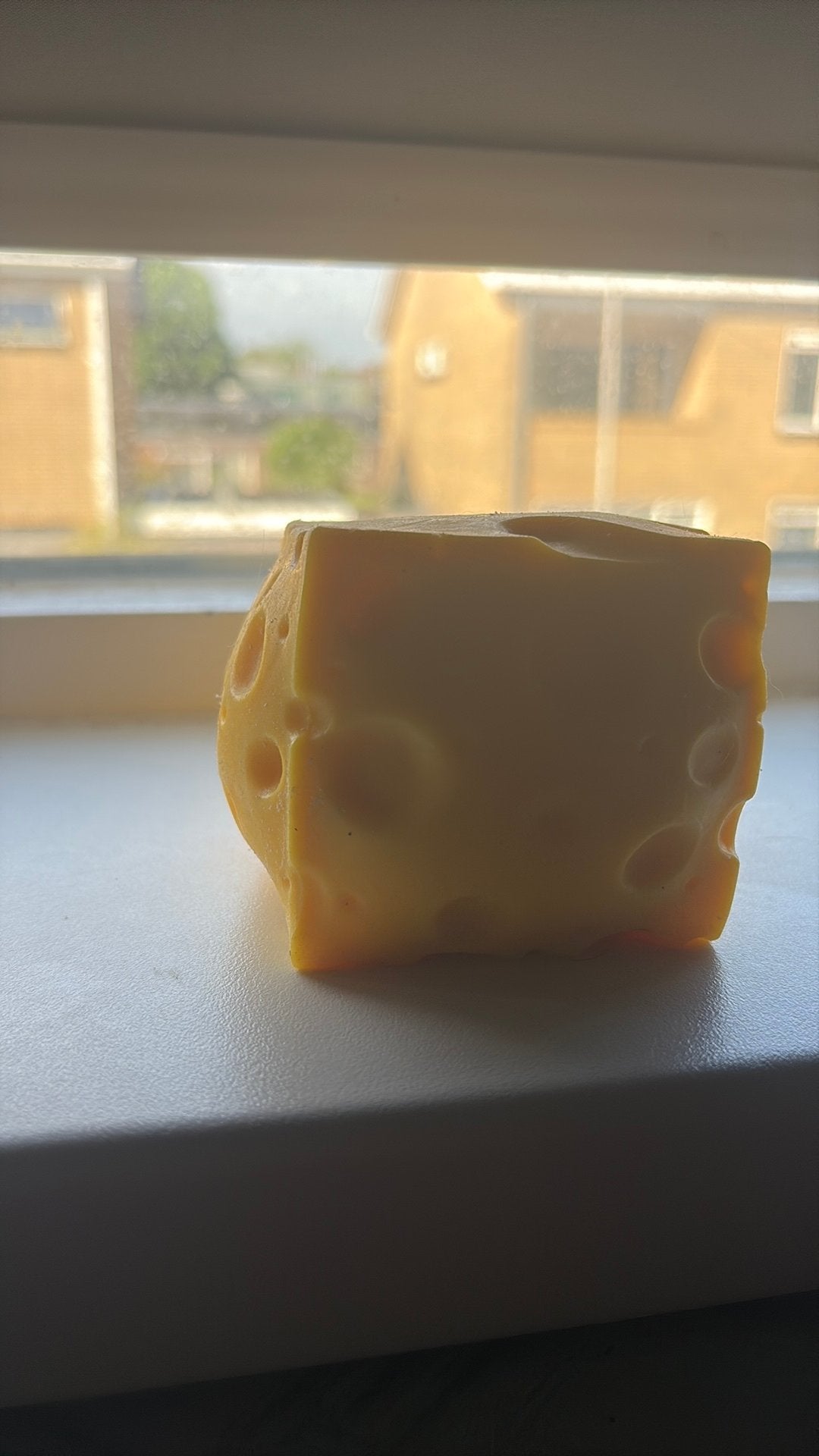 Kaas squishy, Ophalen