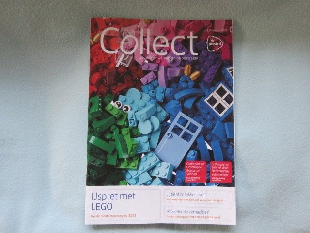 1 EURO OF GRATIS Collect 117 tijdschrift postzegelverzamelen, Ophalen of Verzenden, Boek of Tijdschrift