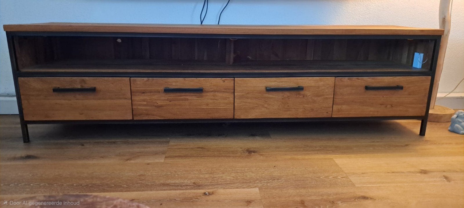 tv meubel, Ophalen, 150 tot 200 cm, Zo goed als nieuw, Minder dan 100 cm