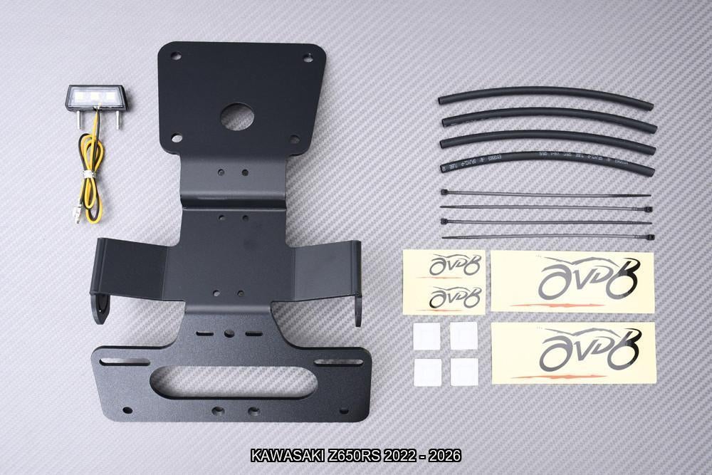 Korte Kentekenplaathouder AVDB KAWASAKI Z650RS 2022 - 2026, Ophalen of Verzenden, Nieuw