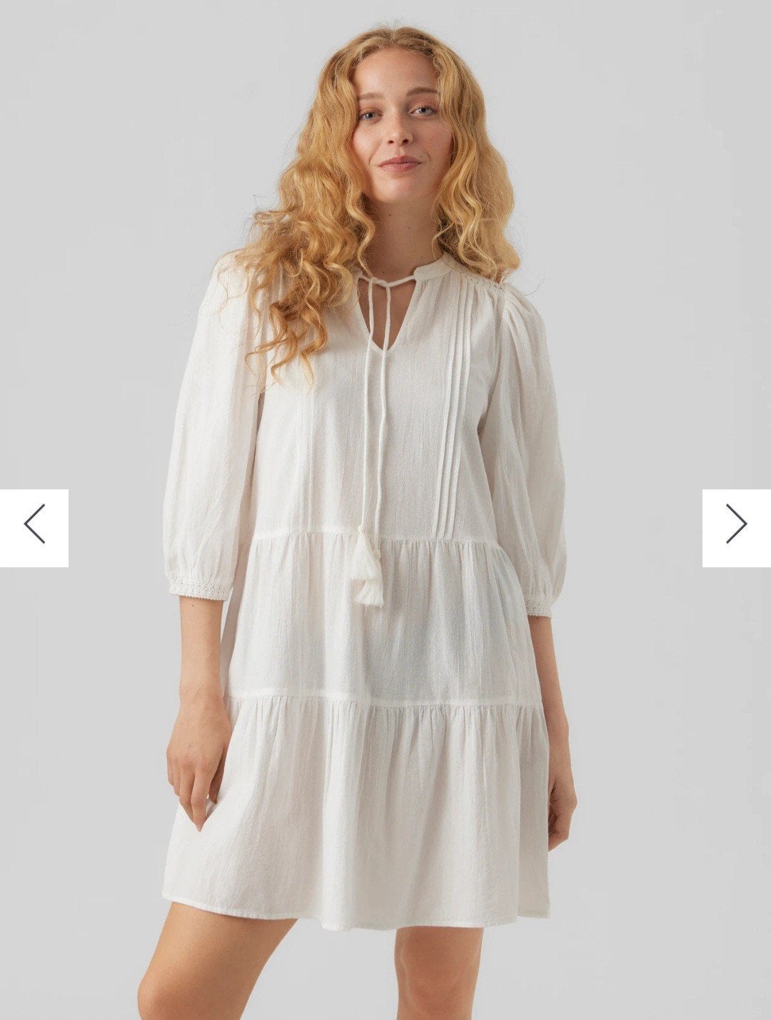 Zomerjurk vero moda, Ophalen, Vero Moda, Wit, Maat 42/44 (L)