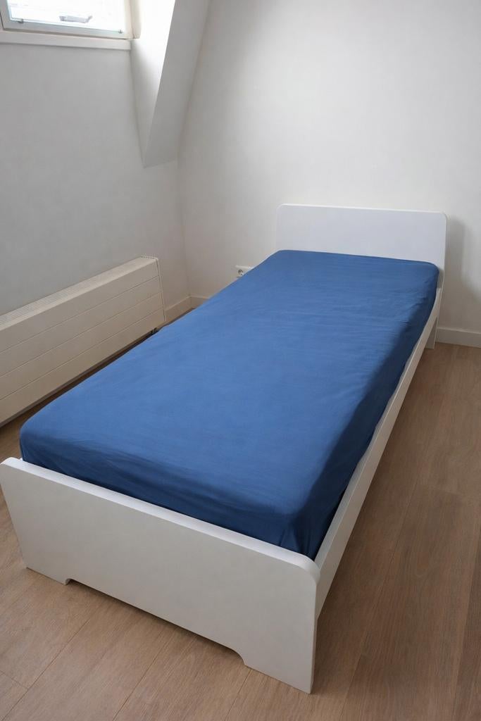 IKEA SLÄKT bed 90x200 cm, Ophalen, 90 cm, Eenpersoons, Zo goed als nieuw