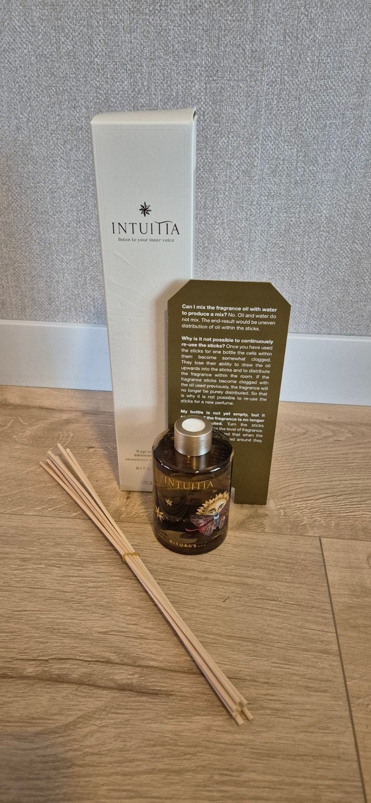 Rituals Intuitia Geurstokjes - Nieuw, 230 ml, Huis en Inrichting, Ophalen of Verzenden, Nieuw, Glas