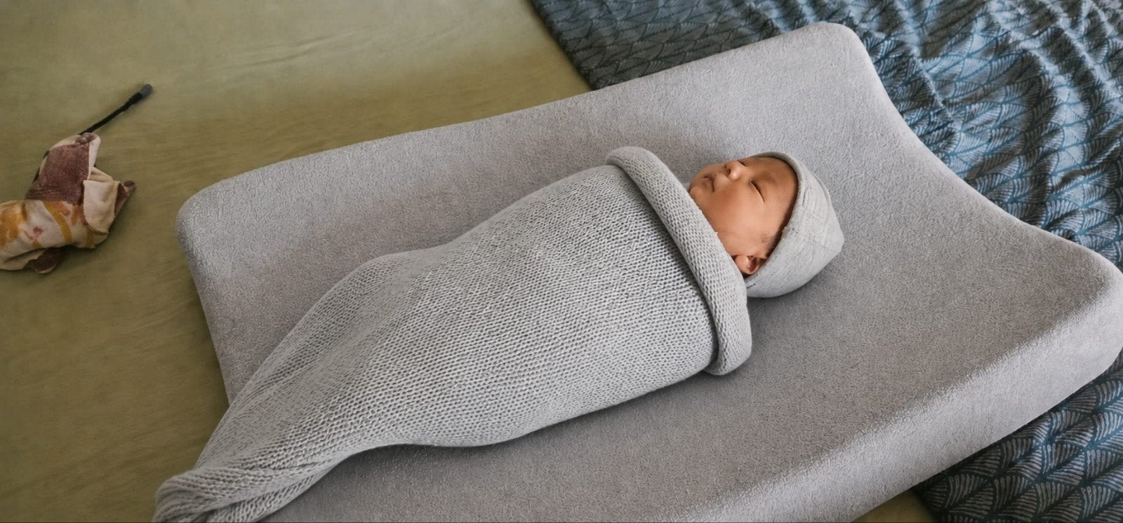 Nieuw handgebreide cocoon van merinowol, Ophalen of Verzenden, Nieuw, 70 tot 85 cm, Bakerzak of Bakerdoek