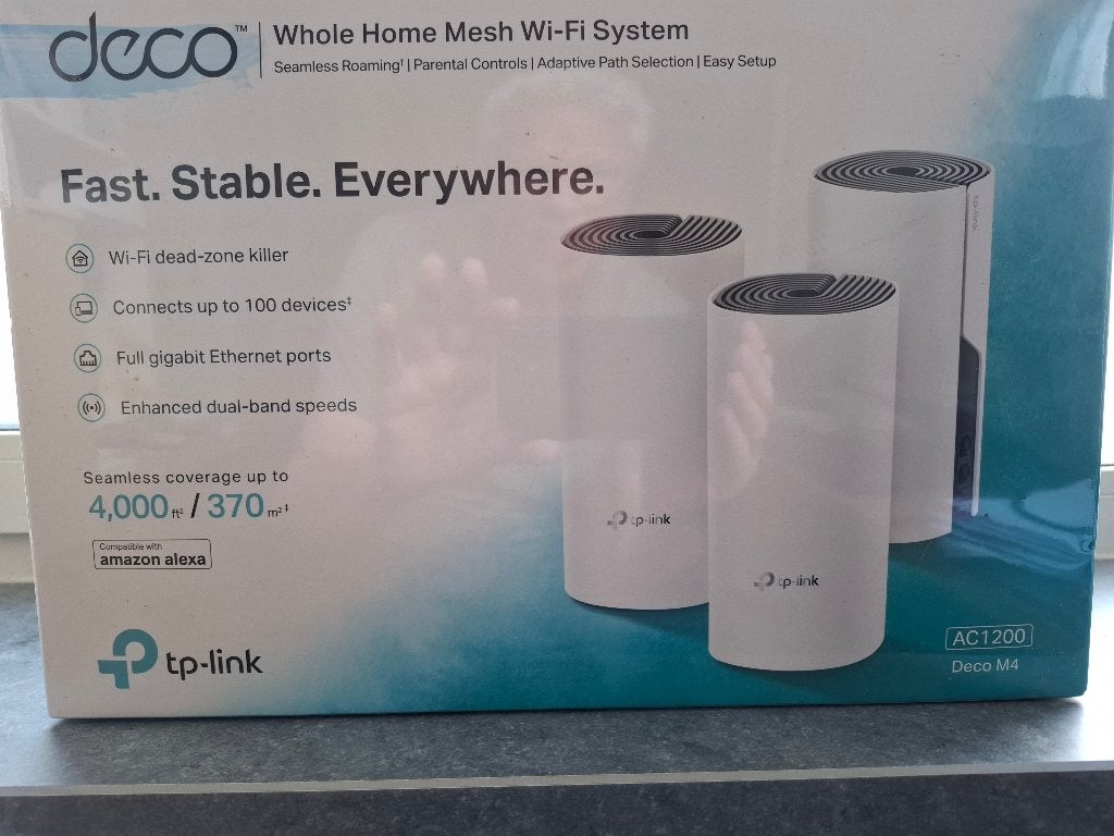 3-pack Deco TP-link Whole Home Mesh Wi-Fi System, Computers en Software, Ophalen, Nieuw, Deco TP Link