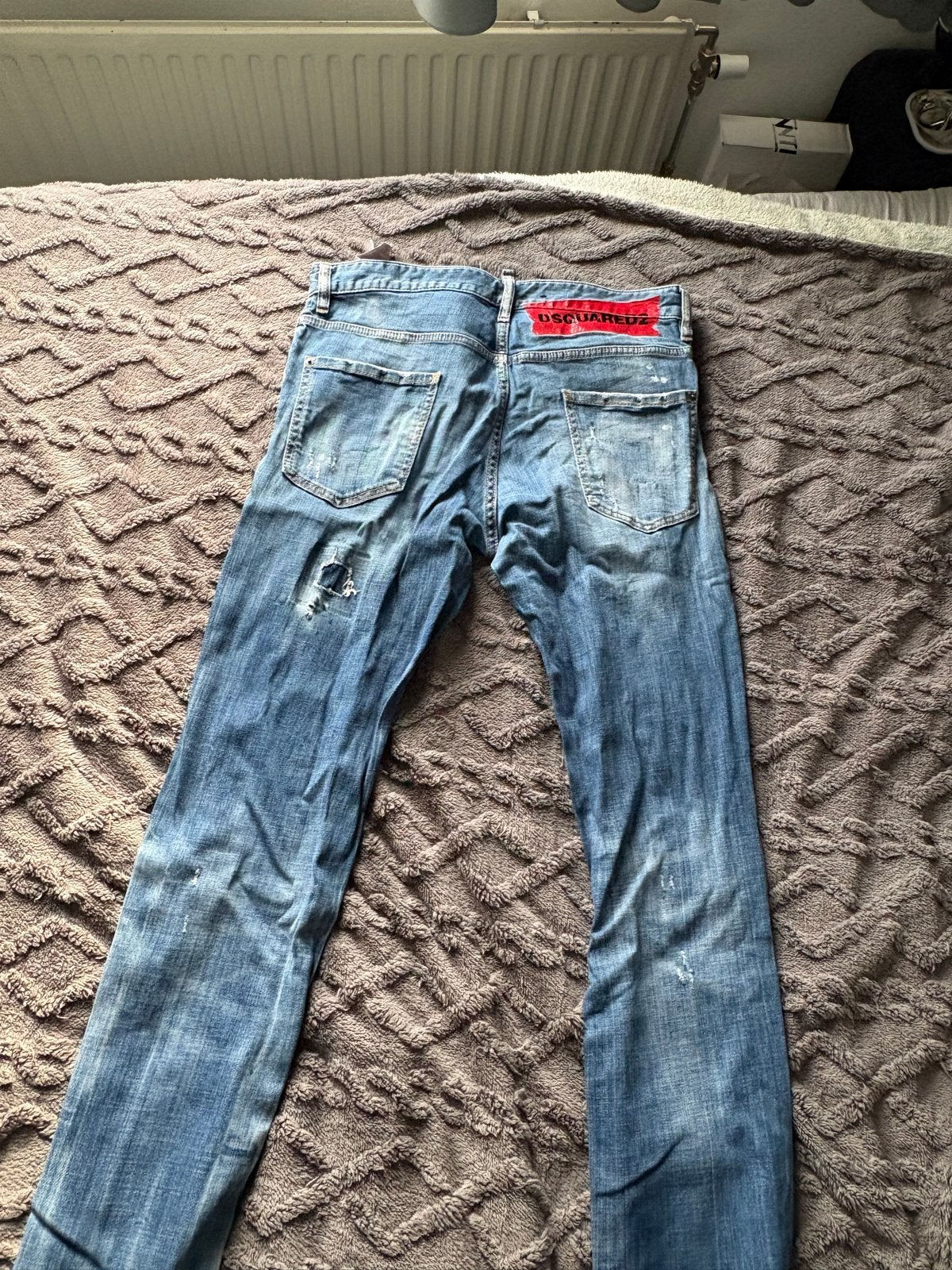 Dsquared2 Jeans - Maat 50 (W36-W38), Ophalen of Verzenden, Gedragen, Blauw, W36 - W38 (confectie 52/54)