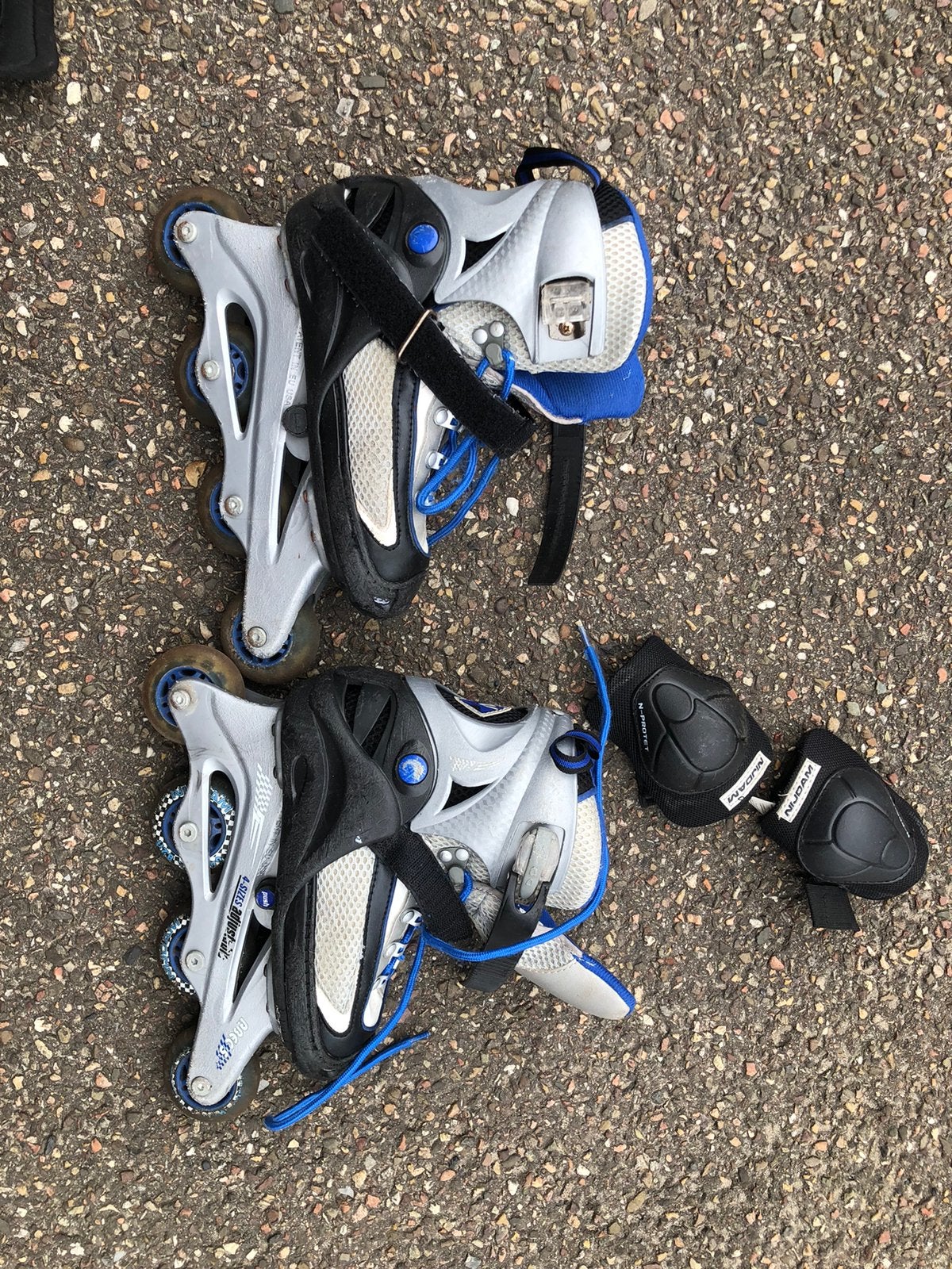 Skeelers verstelbaar van mt 34-37, Sport en Fitness, Skeelers, Kinderen, Inline skates 4 wielen, Ophalen, Overige merken