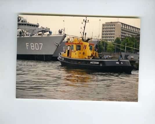 scheepvaart-foto-AMSTERDAM/HAVENDIENST-HD 6-marine F807, Ophalen of Verzenden, Zo goed als nieuw, Boek of Tijdschrift