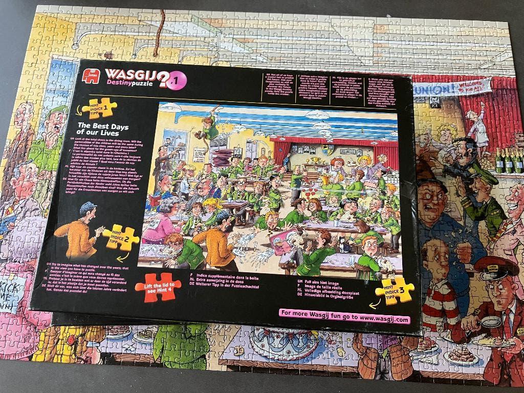 Wasgij? Puzzel 1000 stukjes, Ophalen of Verzenden, 500 t/m 1500 stukjes, Zo goed als nieuw, Legpuzzel