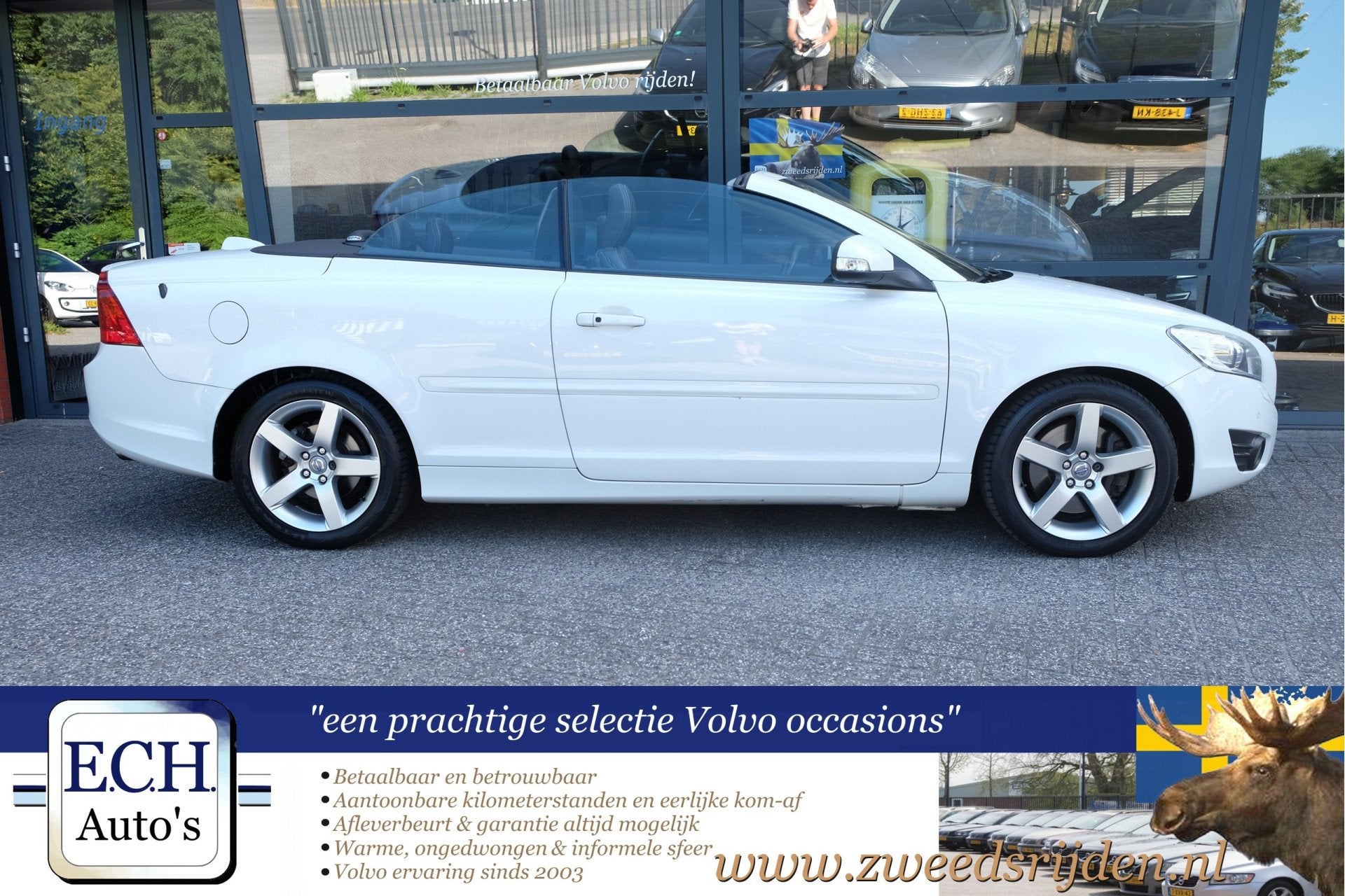 Volvo C70 Convertible 2.0 D3 5cil Automaat Summum (bj 2011), Euro 5, C70, Gebruikt, 197 €/maand