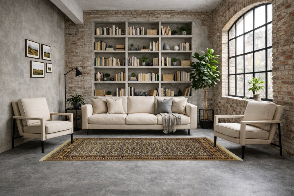 Perzisch tapijt - Bidjar - 245 x 168 cm - Handgeknoopt, Blauw, -, -, 150 tot 200 cm
