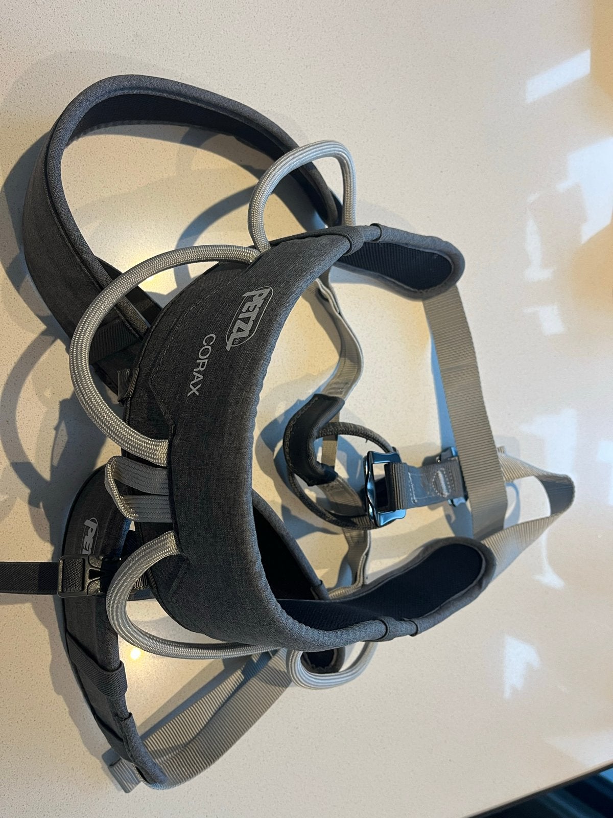 Petzl Corax Klimgordel - zo goed als nieuw, Sport en Fitness, Klimsport, Ophalen, Zo goed als nieuw, Klimsport-accessoire