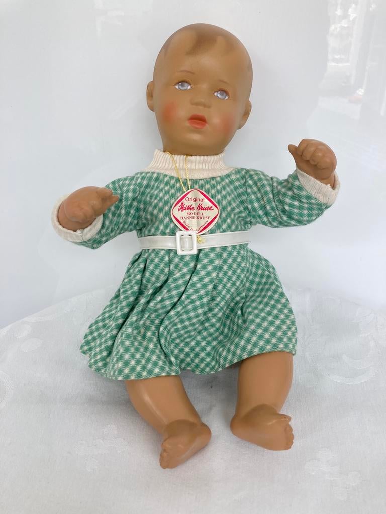 Vintage Käthe Kruse pop. Model Hanne Kruse, Ophalen of Verzenden, Gebruikt, Pop