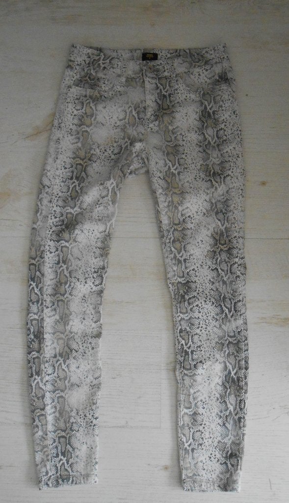 Seven Sisters skinny broek met slangenprint mt S/M, Seven Sisters, Ophalen of Verzenden, Zo goed als nieuw, Maat 36 (S)