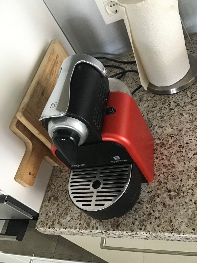Nespresso machine te koop, Witgoed en Apparatuur, Ophalen, Gebruikt, Espresso apparaat, 1 kopje