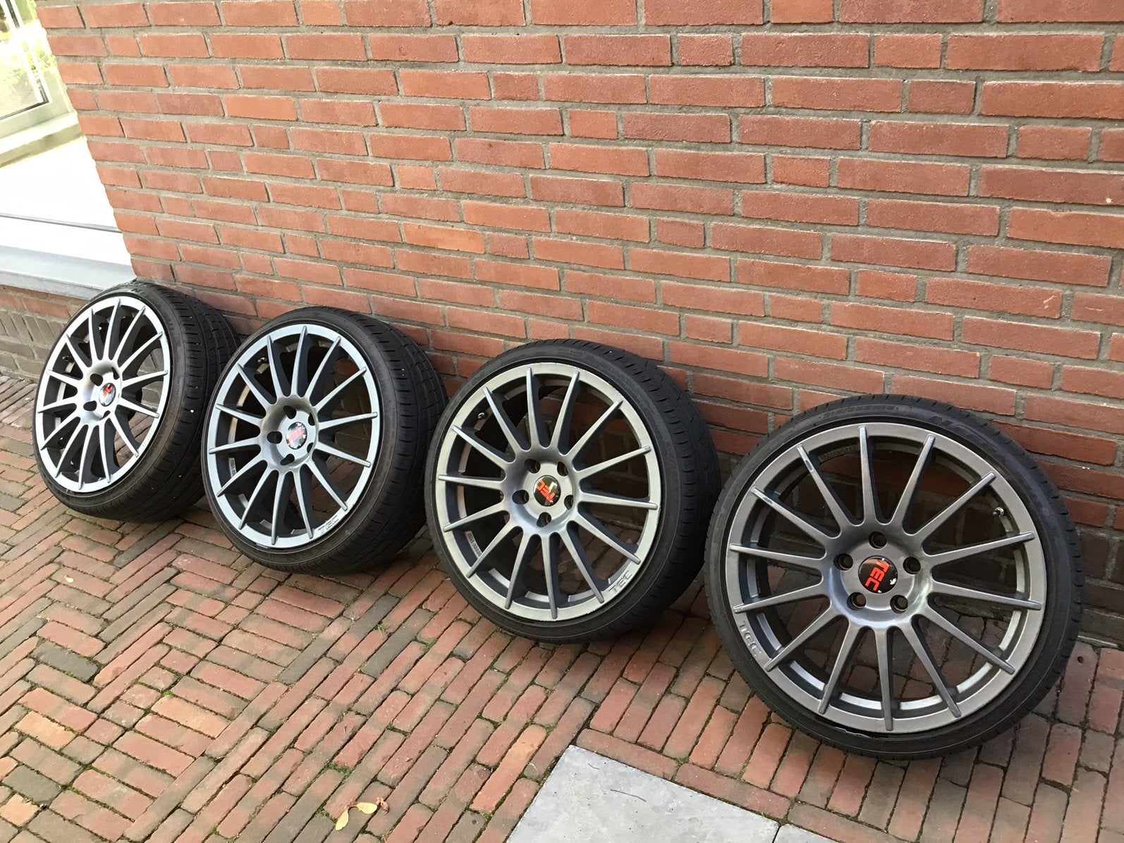 LM 18 inch Mini Cooper wielen, Ophalen of Verzenden, 18 inch, Zomerbanden