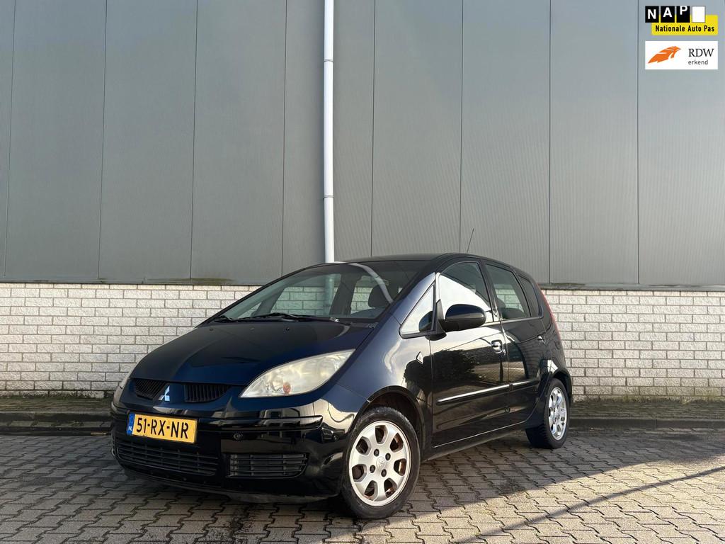 Mitsubishi Colt 1.3 Invite-Airco-5drs-NWE APK + beurt, Auto's, Stof, Gebruikt, 31 €/maand, Origineel Nederlands