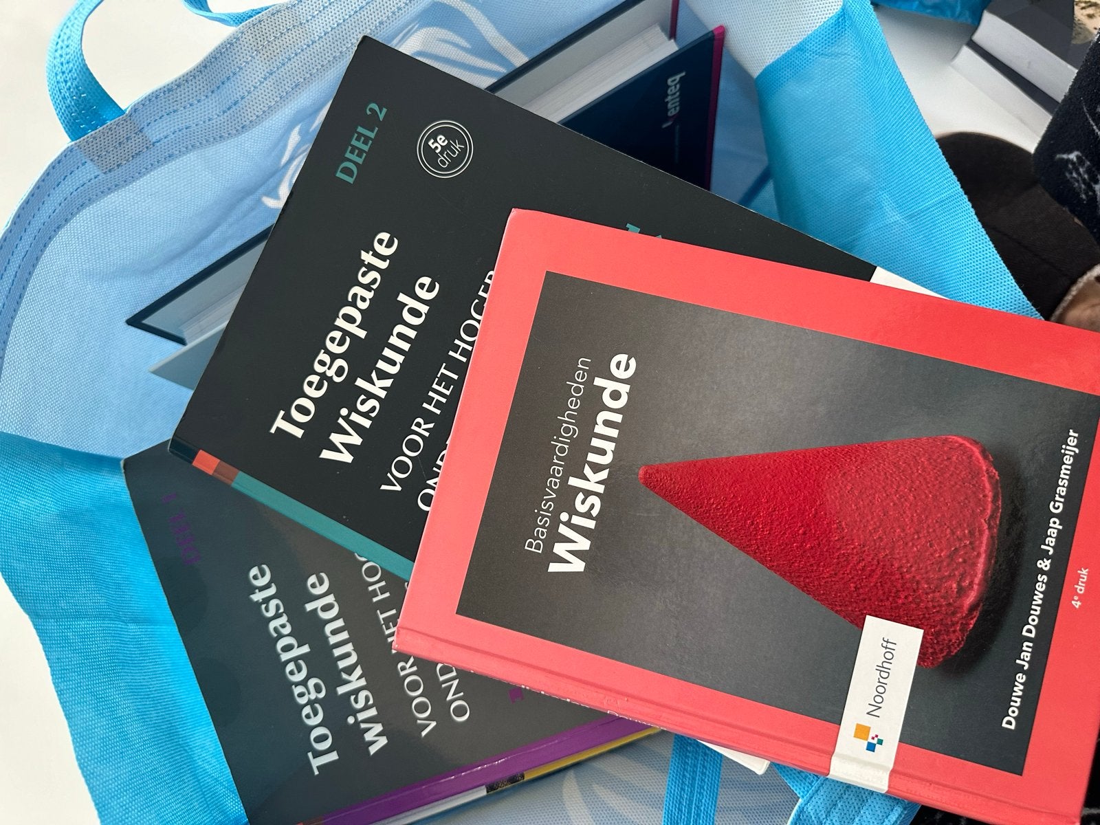 Wiskundeboeken HBO: Toegepaste Wiskunde & Basisvaardigheden, Boeken, Ophalen, Beta, Zo goed als nieuw, HBO