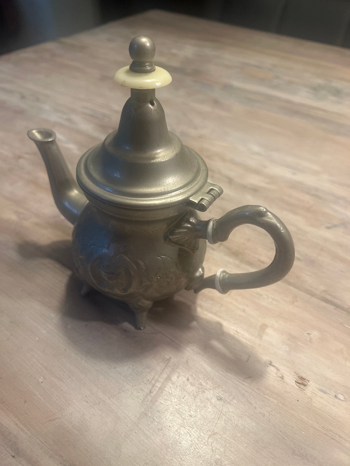 Vintage Marokkaanse theepot - Moulay Hassa, Antiek en Kunst, Ophalen of Verzenden