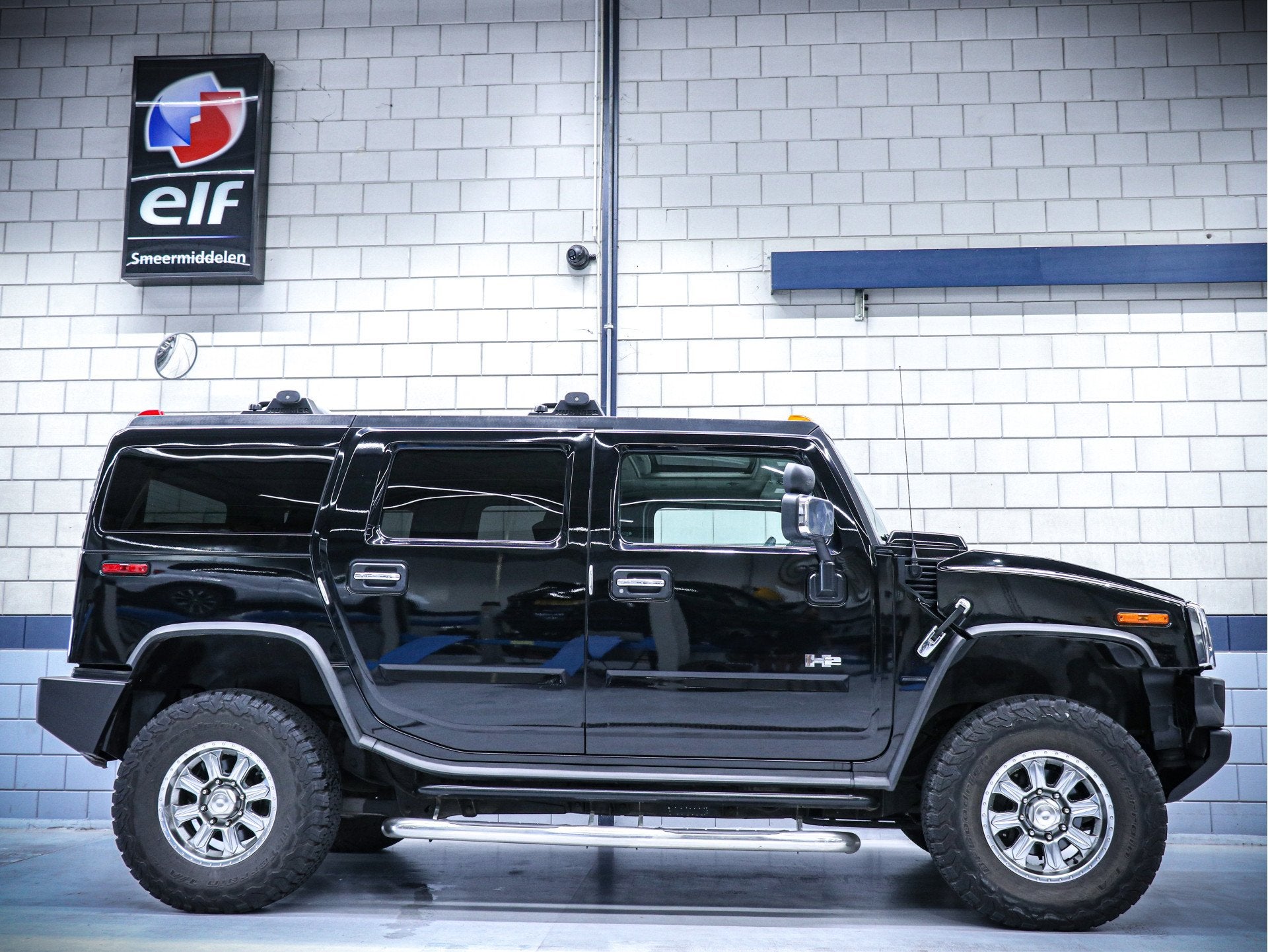 Hummer H2 6.0L V8 | Zwart leder | Schuif Kanteldak | LPG | G, Gebruikt, 324 pk, 2936 kg, Zwart