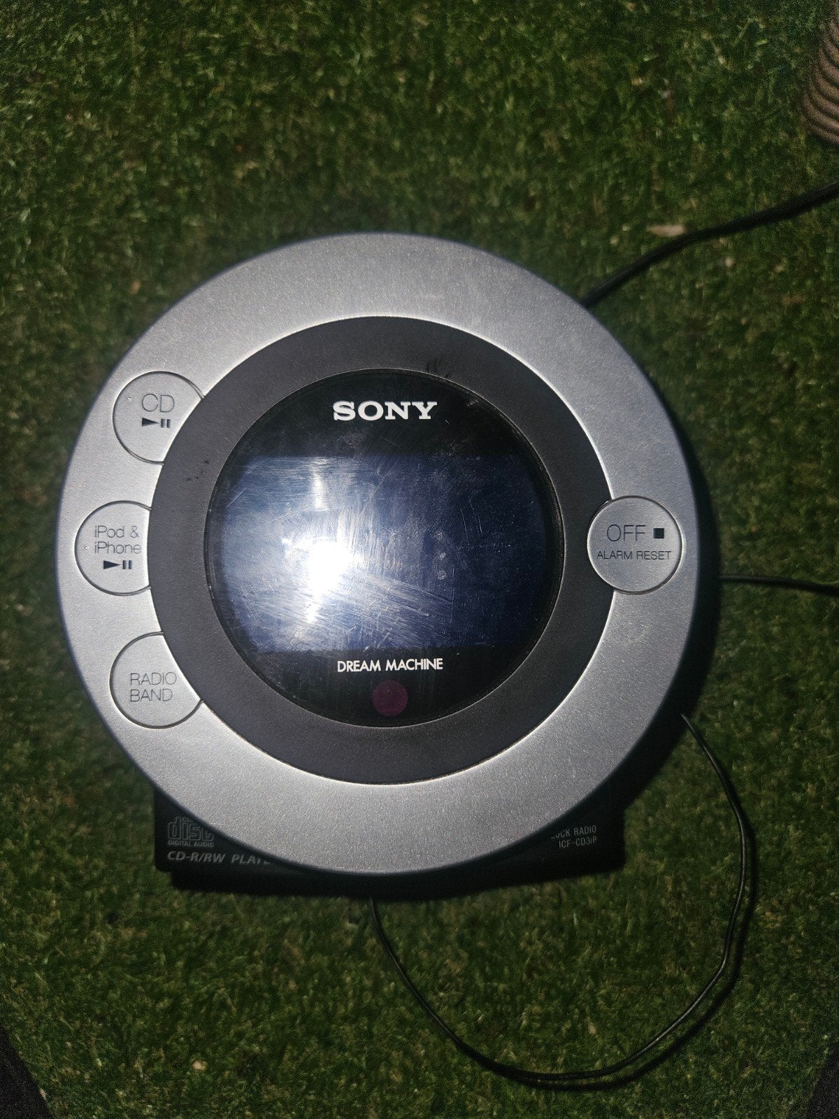 Sony Wekkerradio met CD-speler en iPod Dock, Ophalen of Verzenden, Gebruikt, Radio, Met cd-speler