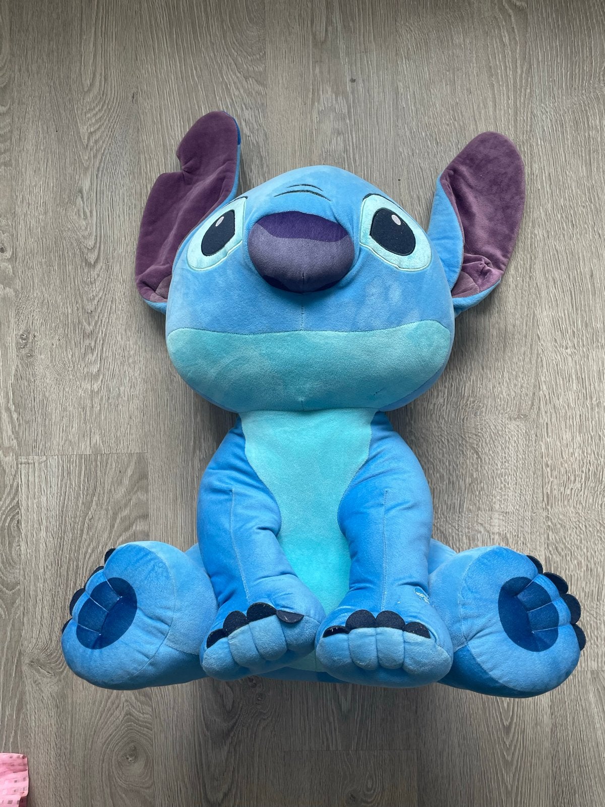 Grote Disney Stitch Knuffel - Zo goed als nieuw, Disney, Overige typen, Blauw, Ophalen of Verzenden