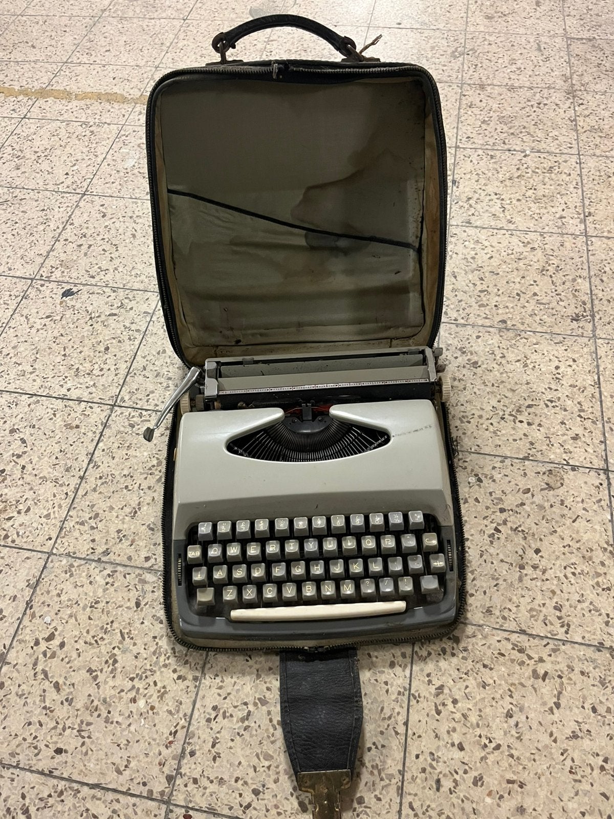 Retro Typemachine, Ophalen of Verzenden, Gebruikt