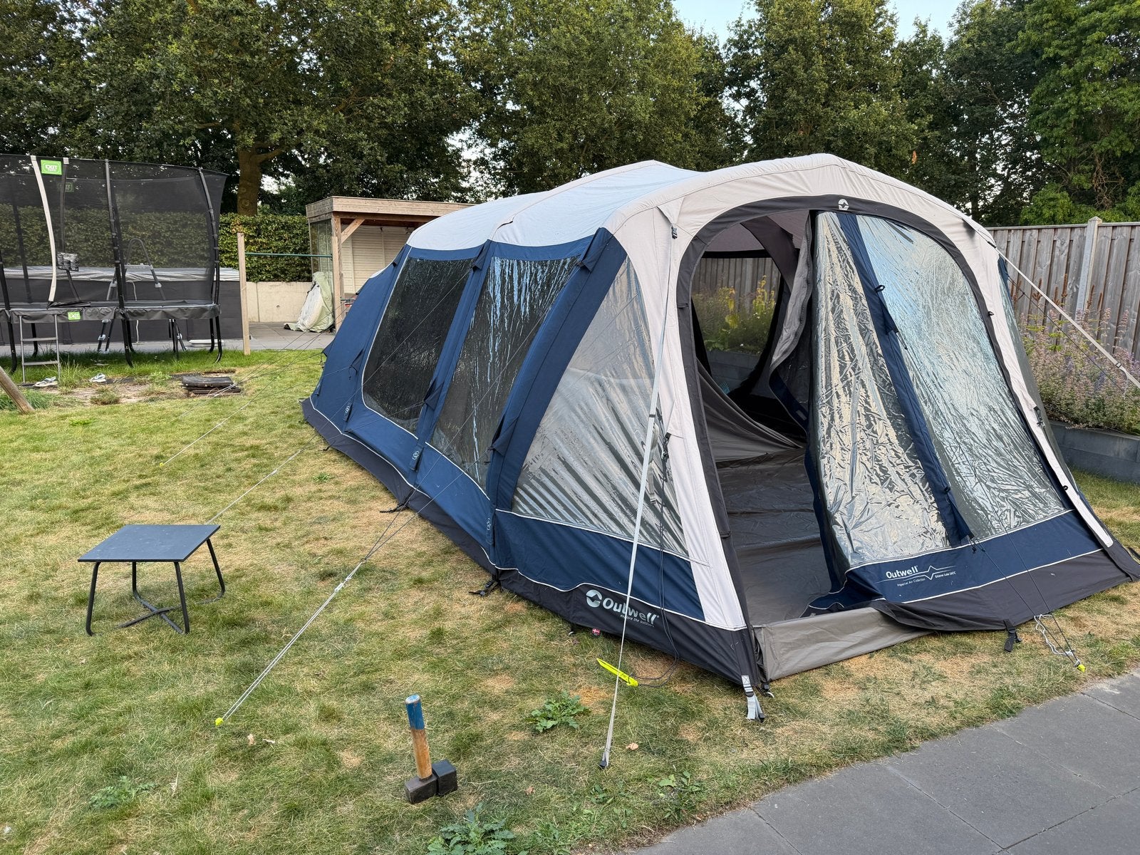 Outwell Stonelake 5ATC Opblaasbare Tent, Caravans en Kamperen, Tenten, Ophalen, Gebruikt, Tot en met 5