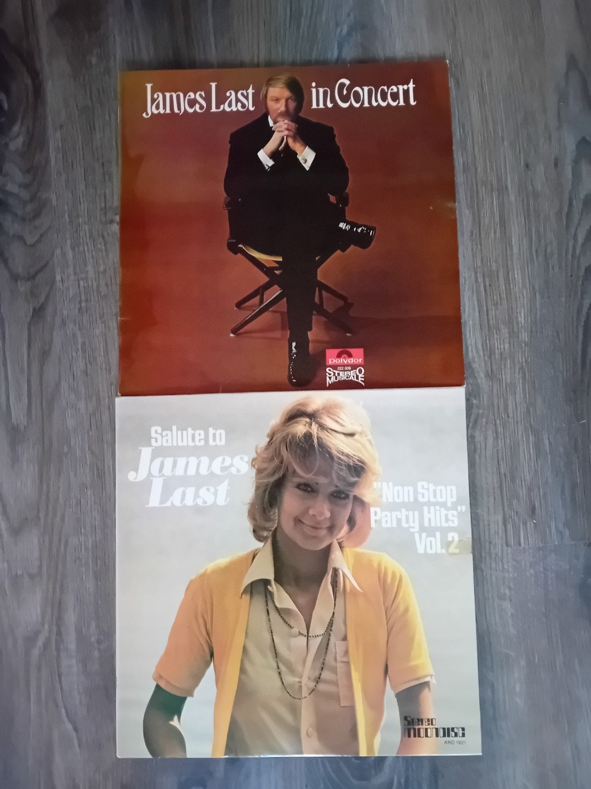 2 James Last LP's: Non Stop Party Hit, LP, Gebruikt, Pop, Ophalen of Verzenden