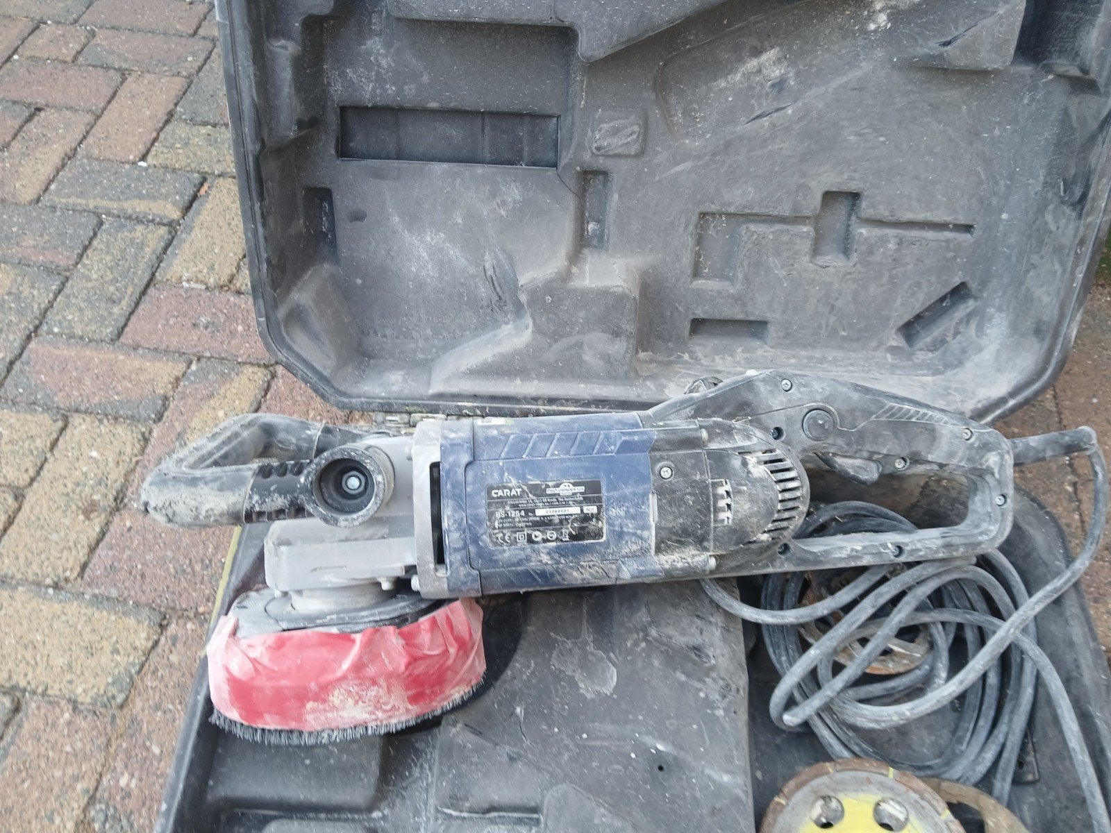 Gebruikte CAYAT Betonslijper met accessoires, Ophalen of Verzenden