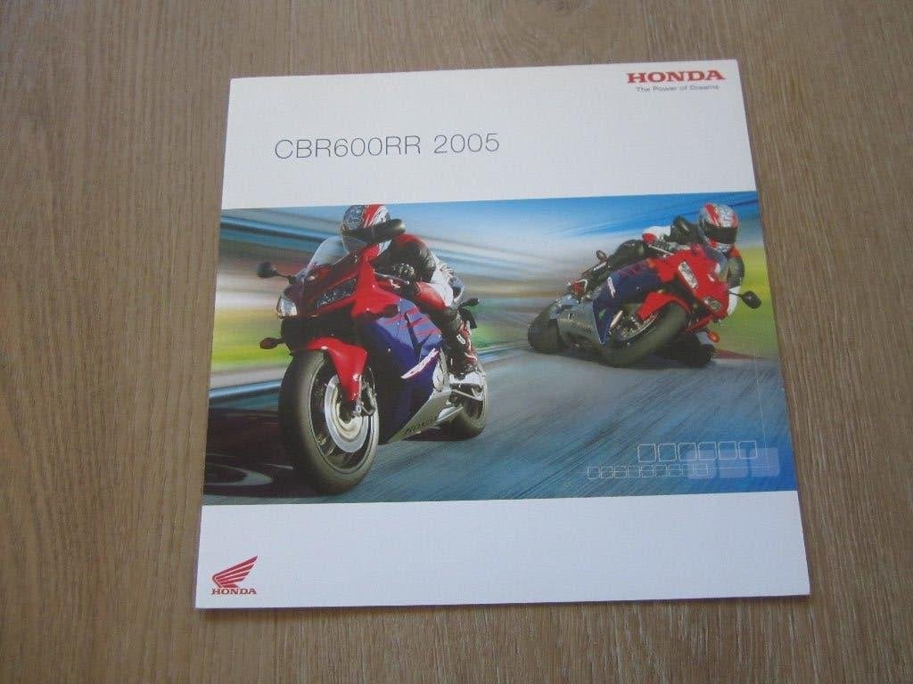 Honda CBR 600 RR brochure folder 2005, Ophalen of Verzenden, Honda