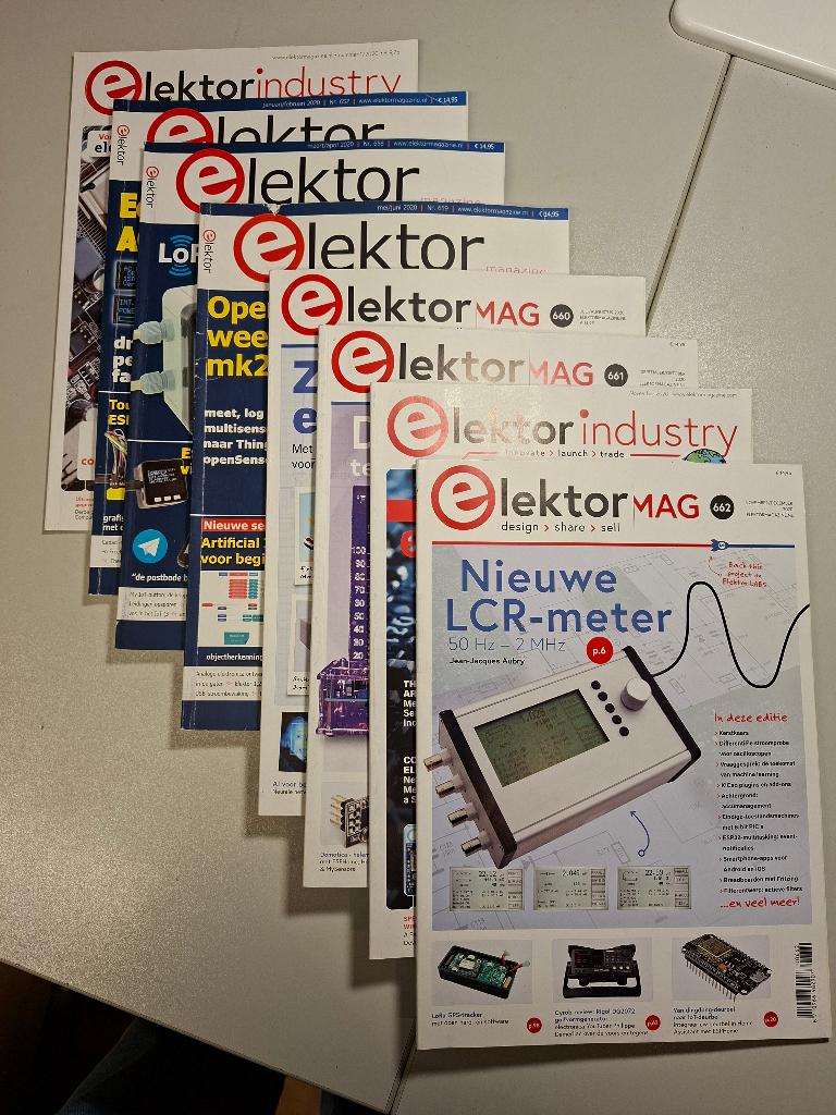 Tijdschrift Elektor / Elektuur 2020, Boeken, Ophalen of Verzenden, Zo goed als nieuw, Wetenschap en Natuur