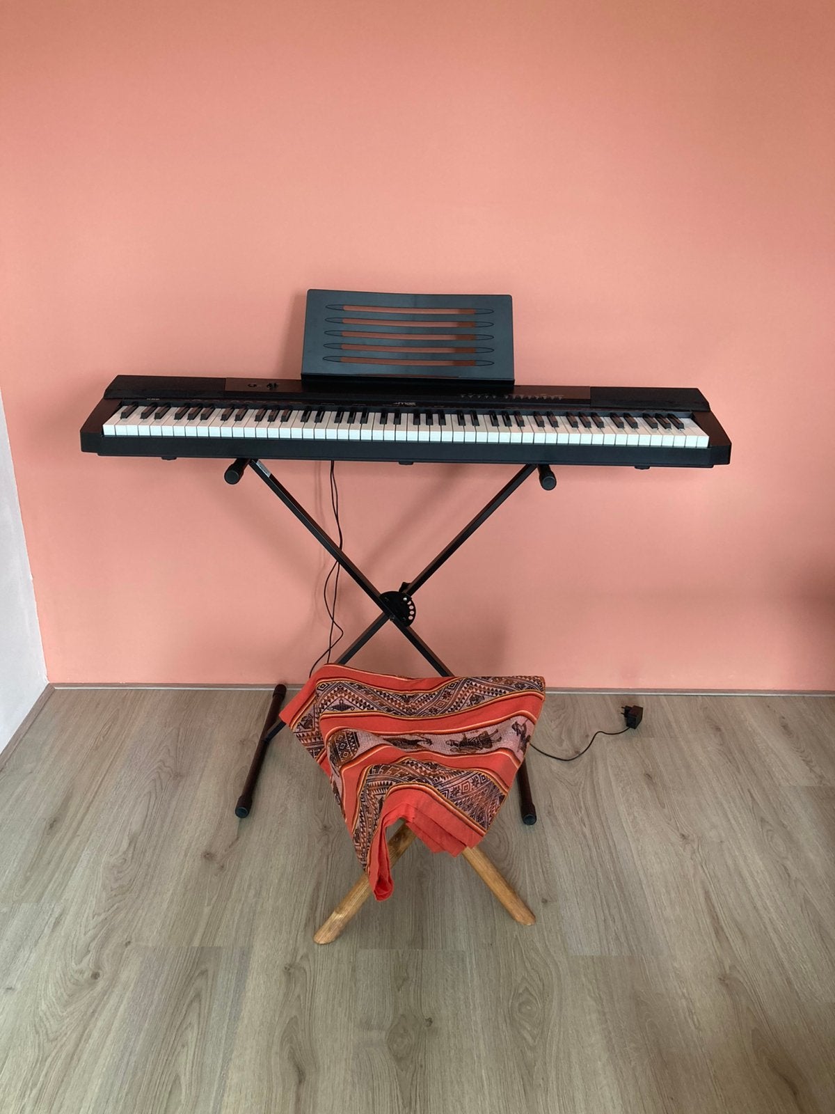 KB6 Max 88 toets Elektrische piano, Ophalen, Zo goed als nieuw, Zwart, Digitaal