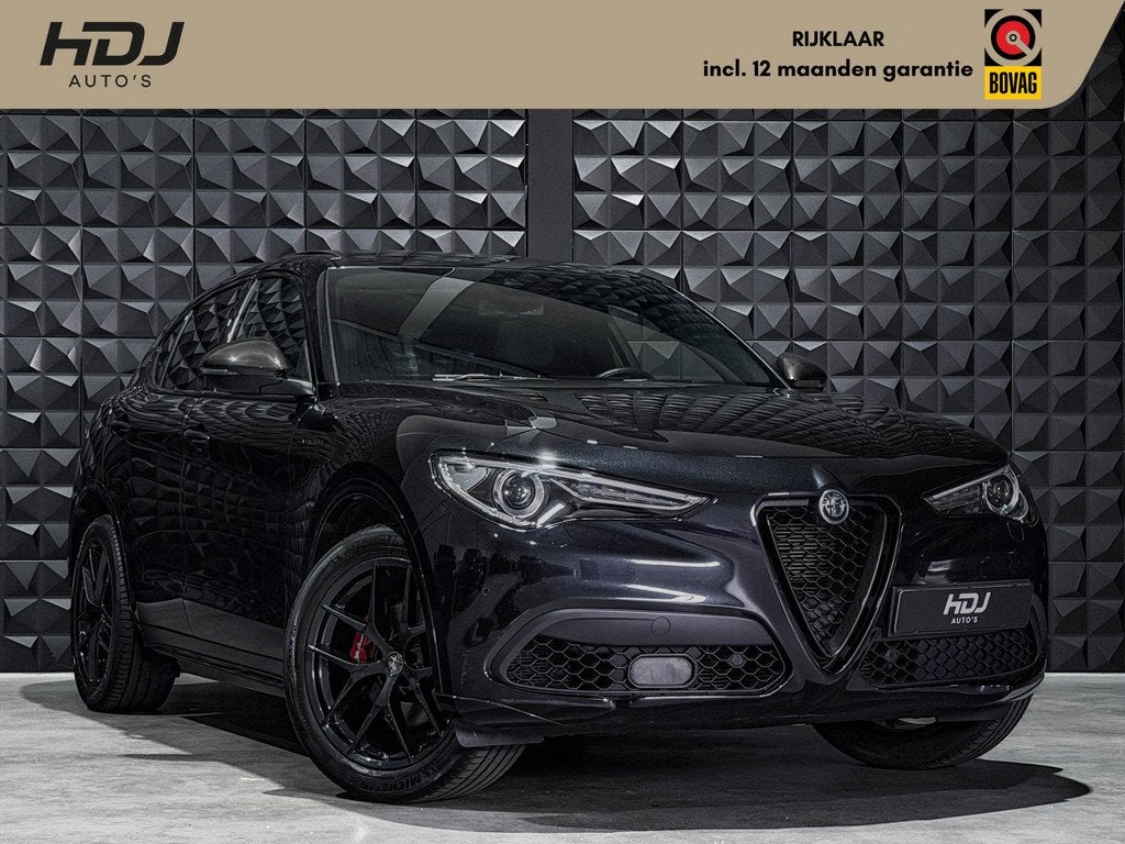 Alfa Romeo Stelvio 2.0 T AWD Veloce | Pano | 20" | Memo | H/, Auto's, Alfa Romeo, Automaat, 12 maanden, Euro 6, 4 cilinders