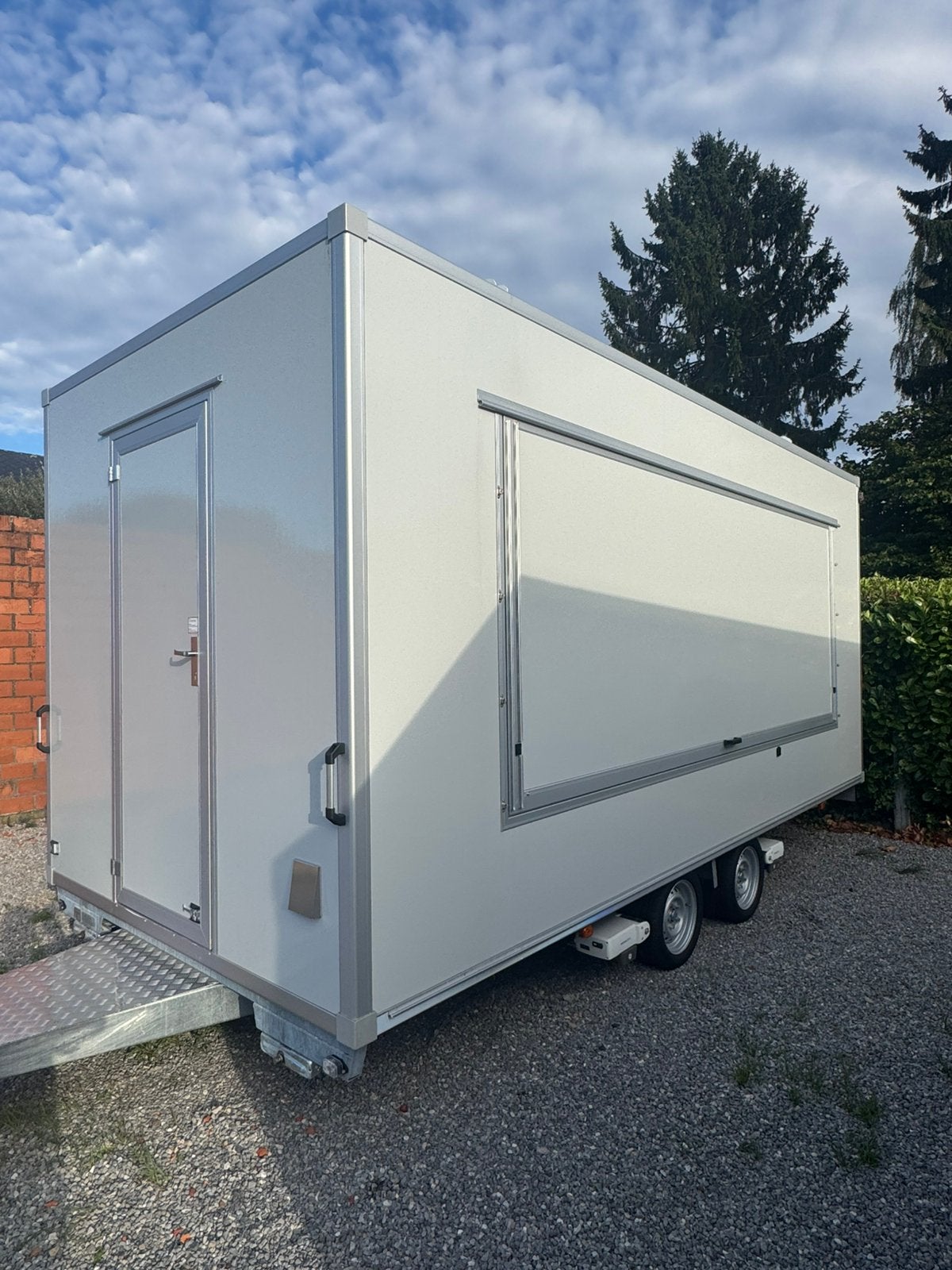Foodtruck/Verkoopwagen, Ophalen