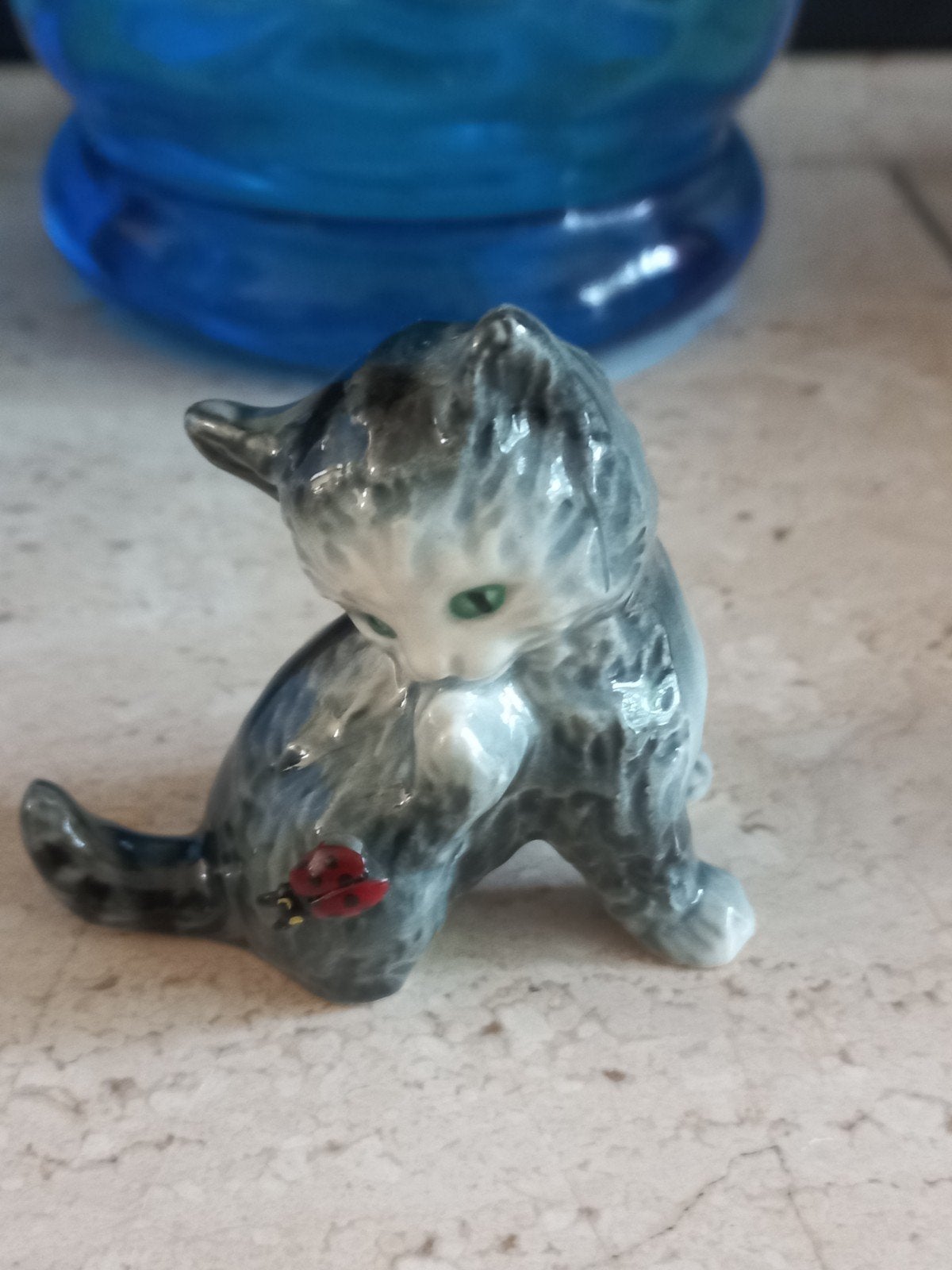 vintage Goebel kattenbeeldje, Ophalen of Verzenden, Zo goed als nieuw, Dier