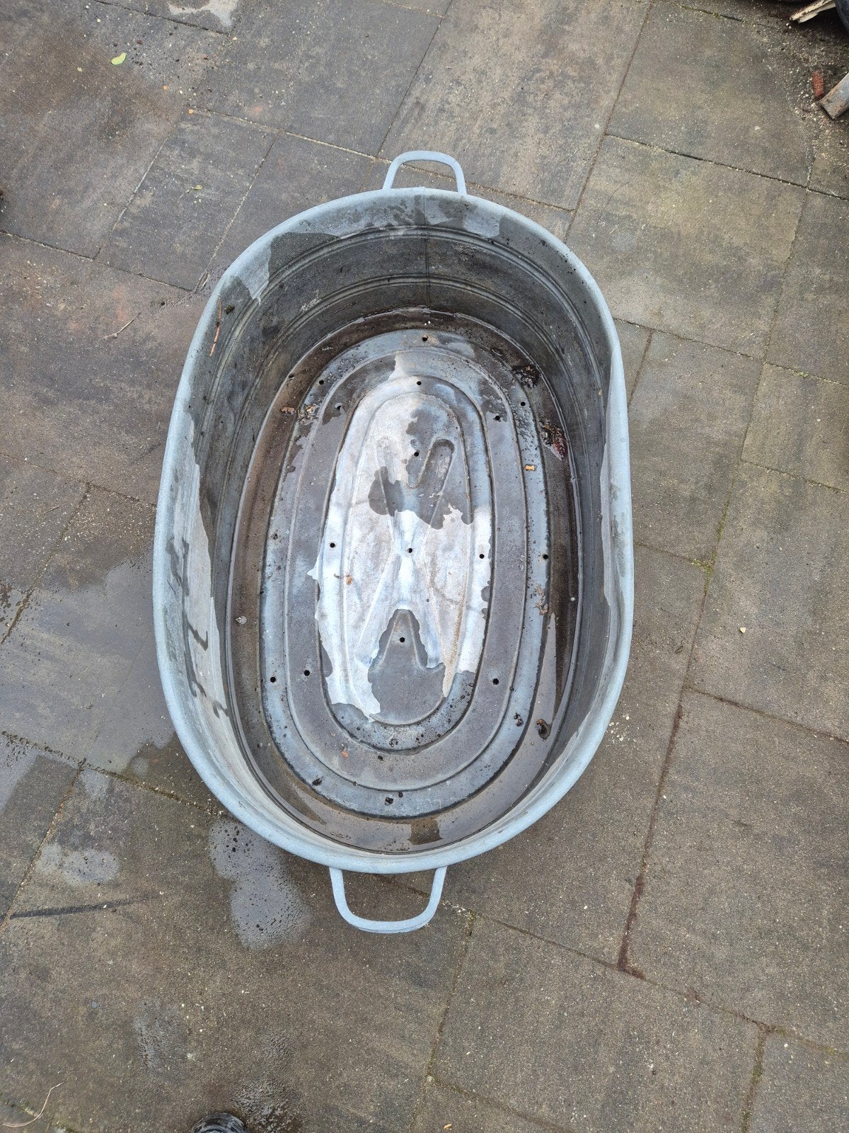 ijzeren wastobbe / plantenbak 56x90x30 cm, Ophalen