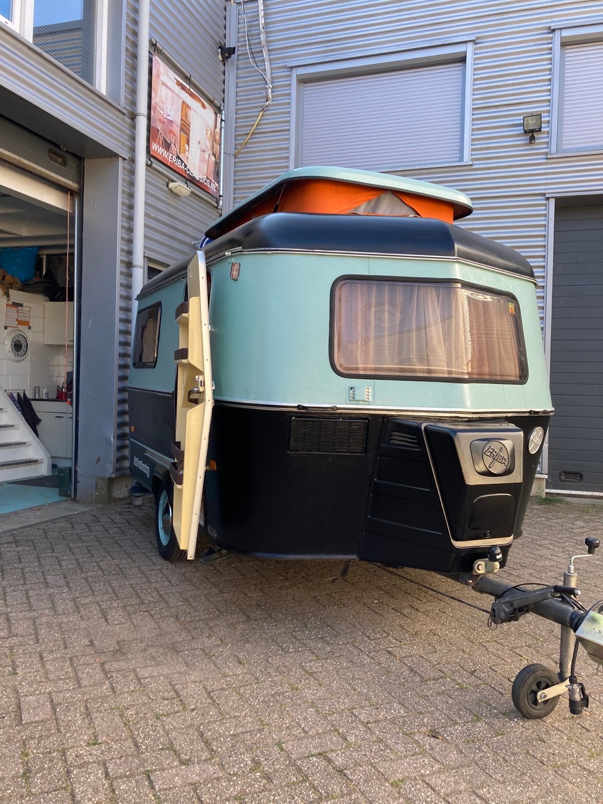 Eriba Touring Pan Retrostyle 1987 - Nieuwe stoffering, Standaardzit, Tot 500 kg, Eriba, Tot 4 meter